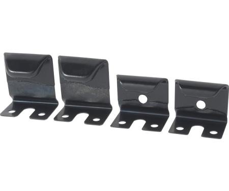 OER 1967-69 Camaro, Firebird, Roof Rail Weatherstrip Blowout Clip Set, Coupe, 4 Piece K3143