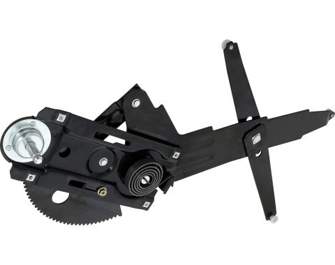1968-69 Camaro, Firebird, Manual Front Door Window Regulator, with Deluxe Interior, RH Passenger Side