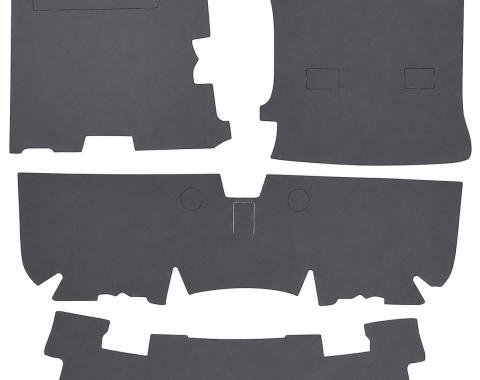 1982-92 Camaro, Firebird, Floor Sound Deadener, 4 Piece Set