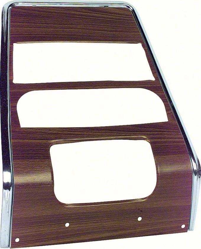 OER 67 Firebird Walnut Center Dash Panel-without AC K260