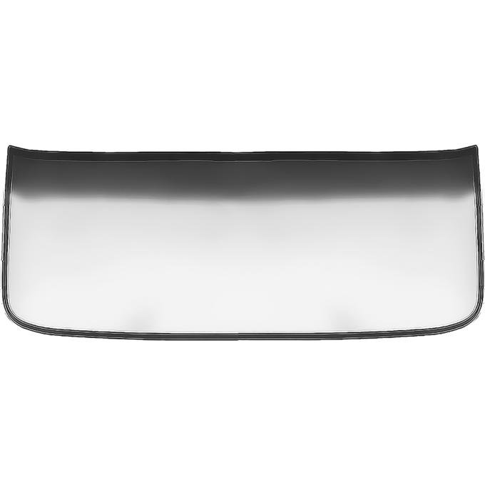 OER 1967-69 Camaro, Firebird Coupe, Windshield, Flush Mount, No Molding Needed, Gray Tint With Dark Gray Shade FM688Y