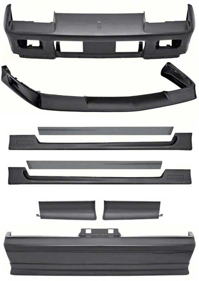 OER 1991-92 Camaro Z28, Complete Ground Effects Kit, OE-Style Reproduction, 9-Piece *C15302