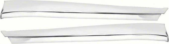 OER 1968 Camaro, Outer Quarter Ledge Reveal Moldings, Coupe, Pair, GM Licensed K262