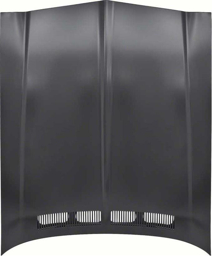 1970-76 Pontiac Firebird, Standard, Esprit, Hood Assembly, Bolt-On, Stamped Steel, EDP Coated