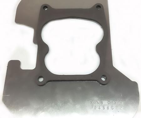 OER 1970-71 Corvette, Camaro, Chevelle, Nova, C10, Blazer, Carburetor Heat Shield, Models with a QuadraJet Carburetor CB21725Z