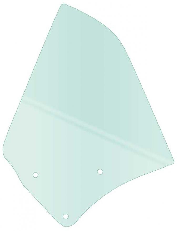 OER 1967-69 Camaro, Firebird, Rear Quarter Glass, Tinted Glass, Convertible, LH Drivers Side QG4044