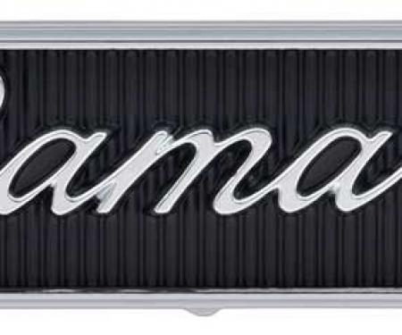 OER 1968-69 Camaro Standard Door Panel Emblems with Script Lettering 7746554