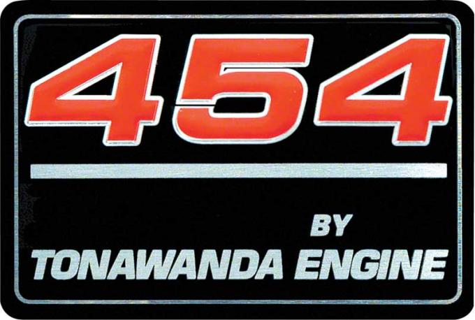 OER 1991-96 "454 By Tonawanda Engine" Valve Cover Decal 10126790