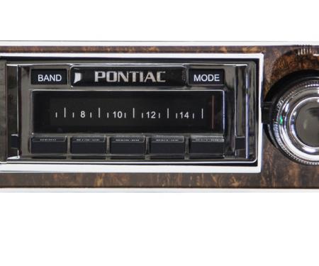 Custom Autosound 1968 Pontiac Firebird USA-630 Radio