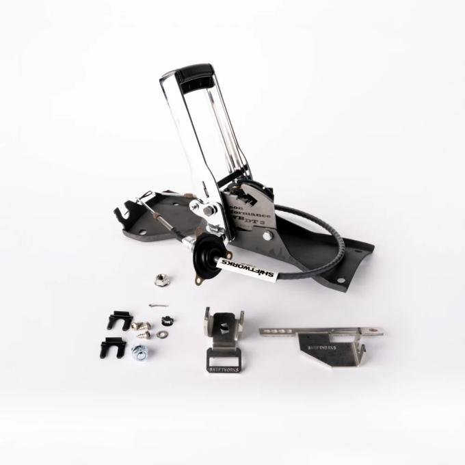 Shiftworks 1970-1972 Chevrolet Camaro Automatic Transmission Floor Mount Shifters SW1002-RVB
