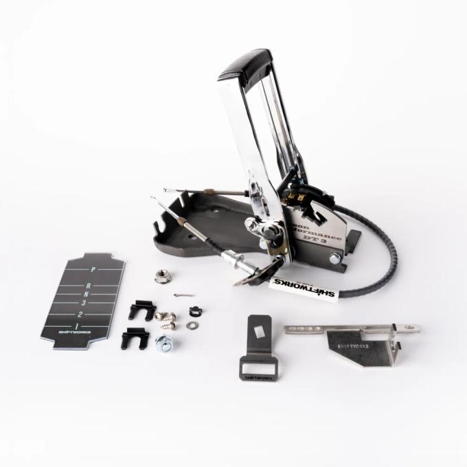 Shiftworks 1968-1969 Chevrolet Camaro Automatic Transmission Floor Mount Shifters SW1001-R