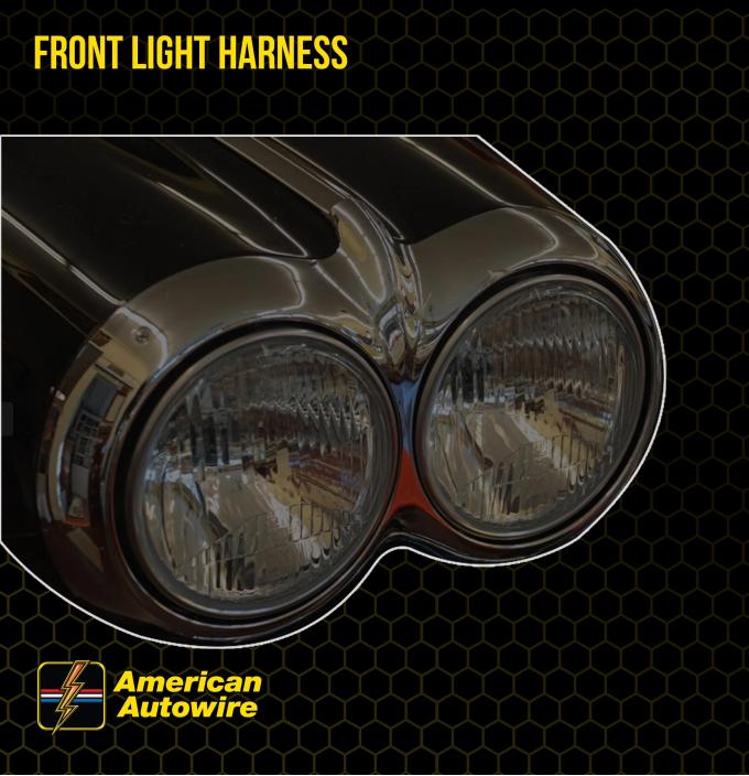 American Autowire 1967 Pontiac Firebird Front Light Harness FB71957