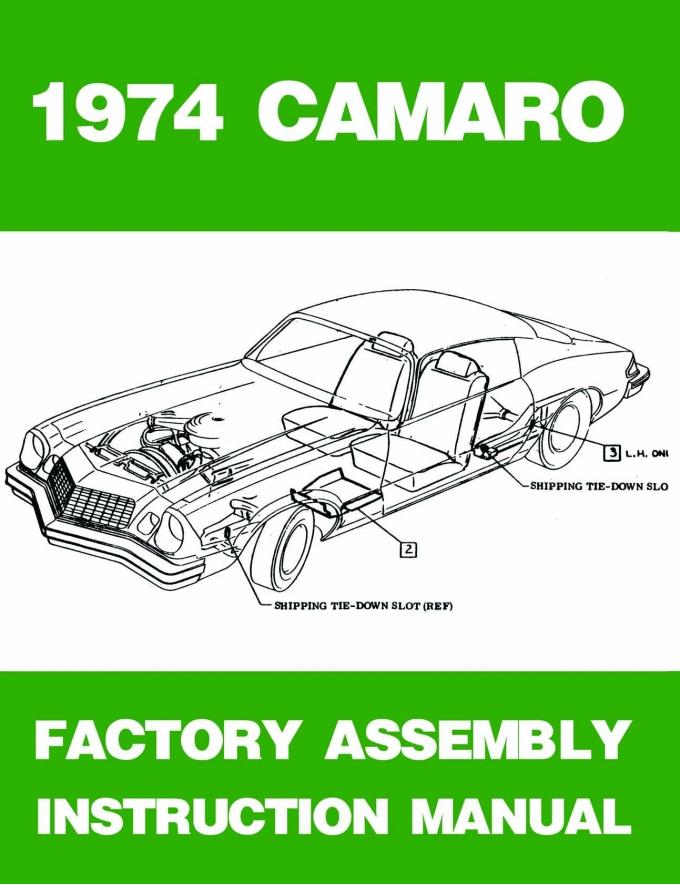 American Autowire Factory Assembly Manual - 1974 Camaro 36285