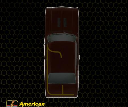 American Autowire 1969 Pontiac Firebird Rear Body Harness FB91719