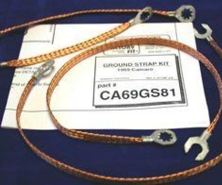 American Autowire 1969 Chevrolet Ground Strap Kit CA69GS81