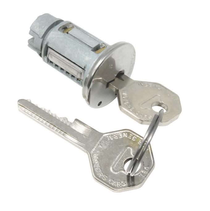 American Autowire 1965-1967 Chevrolet Ignition Switch Lock Cylinder & Keys 500674