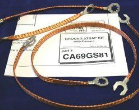 American Autowire 1969 Chevrolet Ground Strap Kit CA69GS81