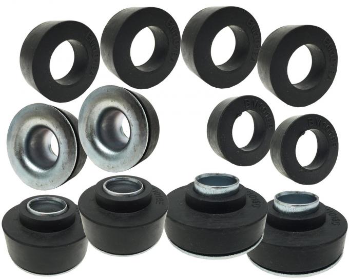 Camaro Subframe & Radiator Support Mounting Bushing Set, 1967-1972